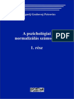 2003 - A Pszichológiai Normalizálás Számsorai - 1