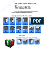 Kostka Rubika 3x3x3 Algorytmy Do Metody LBL