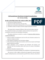 DR Norhan PDF Lecture 3 Signal Transduction For Students Elalamein 2021-22