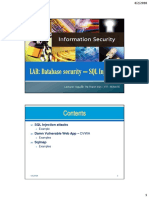 Chapter 9 - LAB - Database Security