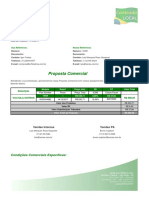 Proposta Comercial: Condições Comerciais Específicas