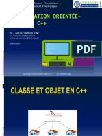 POO en C++_Classe et Objet-Partie1