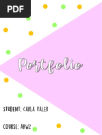 Portfolio Unit5 Carlavaler