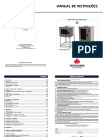 Manual de Instruções: Forno Turbo Elétricos