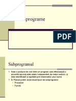 Subprogram e