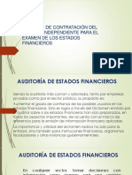 Proceso de Contratación Del Auditor Independiente