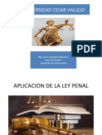 Aplicacion de La Ley Penal