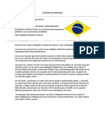 Discurso de Apertura Brasil