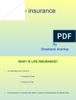 Life Insurance: by Shashank Shankar