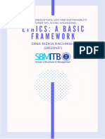 (MM5001 Business Ethics) Dina Rizkia Rachmah (29120431) - Ethics A Basic Framework Assignment