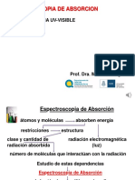 Espectroscopía de Absorción  UV 