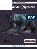 Pathfinder - 101 Variant Monsters