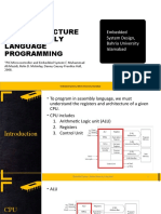 Pic Architecture and Assembly Language Programming: Embedded System Design, Bahria University Islamabad