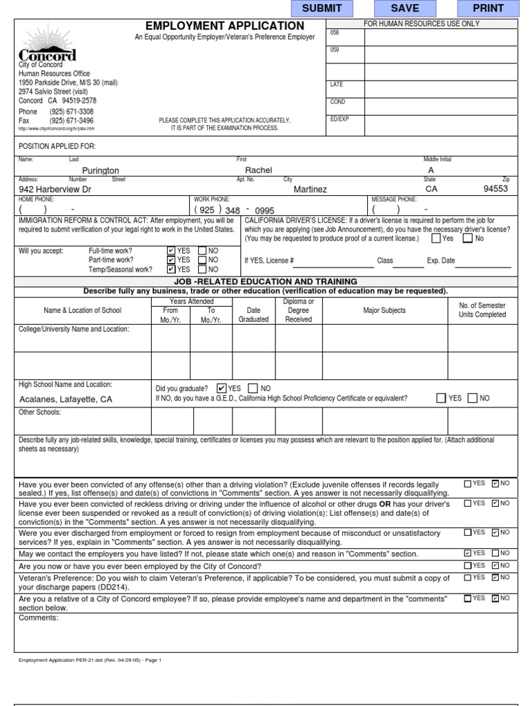 Us census bureau job application form