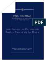 Paul Krugman - La Globalizacion de La Economia Y Las Crisis Financieras