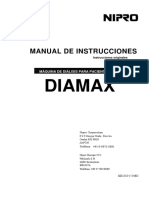 DIAMAX Instruction Manual MX1010-1704E2 - Spa
