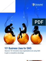 Discover 101 Innovative Ways Organizations Are Using SMS To Gain A Competitive Advantage