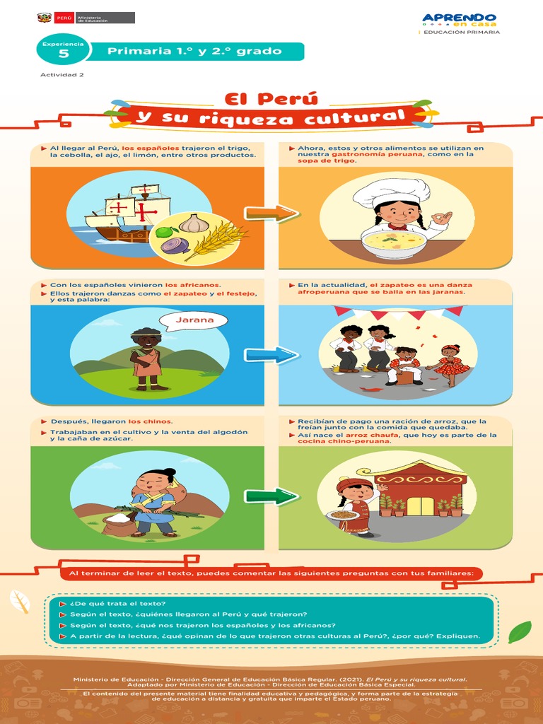 El Peru y Su Riqueza Cultural | PDF