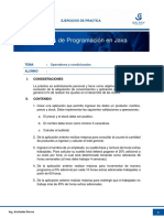 Tarea 02. - Operadores y Condicionales