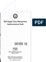 Dod Supply Chain Management Implementation Guide: Logistics Management Institute Mclean, Va Usa