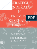 Strategi Promosi Kesehatan