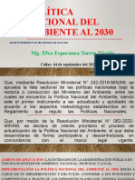 Política Nacional Ambiente 2030