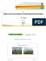 Etude Socio Economique Et d Amenagement Du Territoire