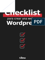 Checklist Wordpress Como 4564789