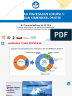 Paparan BI Internalisasi Pencegahan Korupsi