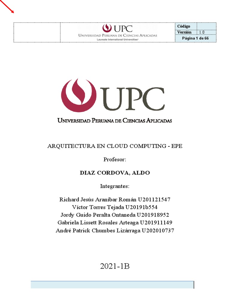 Arquitectura Cloud Computing en AWS | PDF | Computación en la nube ...