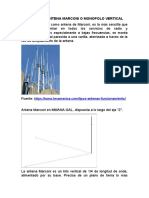 Antena Marconi: Características y Patrones de Radiación