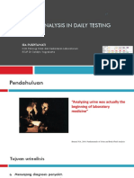 Basic Urinalysis in Daily Testing - DR Ira Pustipawati MKes SPPK K