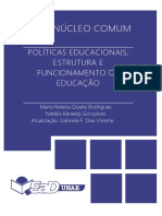 Políticas educacionais e estrutura da educação brasileira