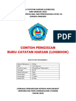 6 Contoh Pengisian Buku Catatan Harian (Logbook) KKN Unirow 2021