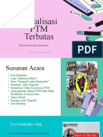 Sosialisasi PTM, Sabtu 23 Okt 2021