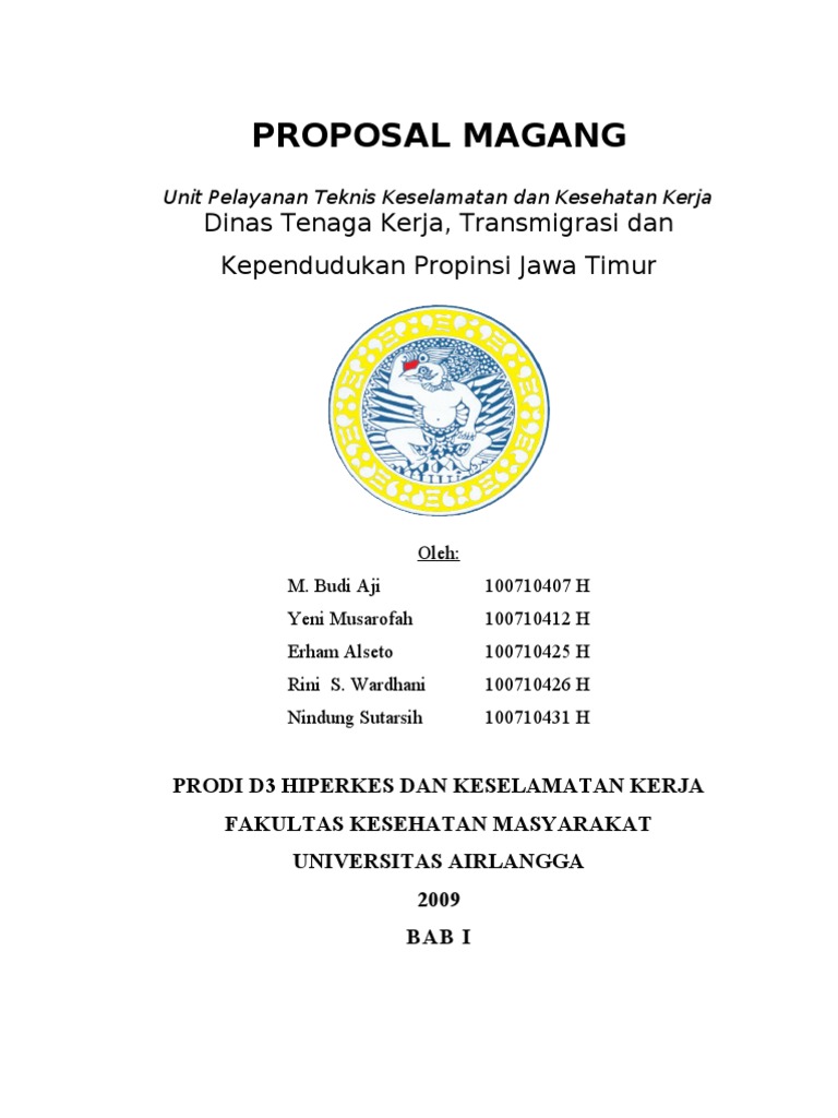 Proposal Magang Riset
