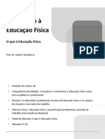 Introdução À Educação Física