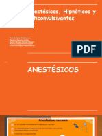 Anestésicos y sedantes