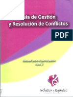 Guía de Gestión y Resolución de Conflictos