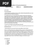 MODULE 3: Thinking Aloud My Decisions Ganilyn D. Ponciano. Stem 12 - A Homeroom Guidance