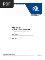 FM24C64D 2-Wire Serial EEPROM: Data Sheet