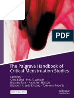 The Palgrave Handbook of Critical Menstruation Studies