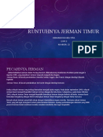 Runtuhnya Jerman Timur M.Dio Aidil Fitra