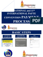 50 NATIONAL and 11 International Pafte Convention: Payment Process