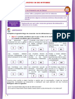 JUEVES 28-OCTUBRE-TUTORÍA-Rompe mitos y prejuicios..