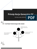 Prinsip Kerja Generator DC