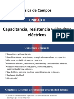Unidad II. Capacitancia, Resistencia y Circuitos Electricos (Con Ajustes)