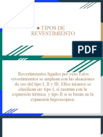 Tipos de Revestimiento