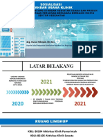 Sosialisasi PMK 14 Tahun 2021 Klinik