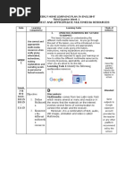 Using Correct and Appropriate Multimedia Resources: Weekly Home Learning Plan in English7 Third Quarter Week 1